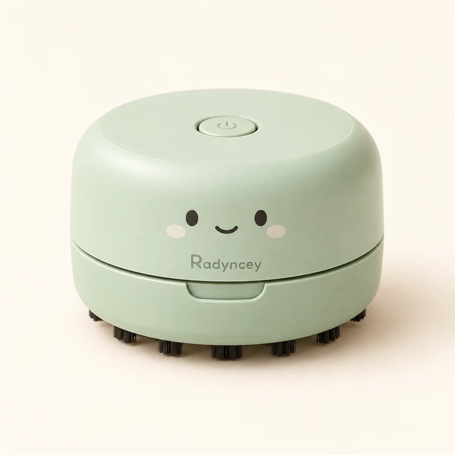 Mint Button in Mint green