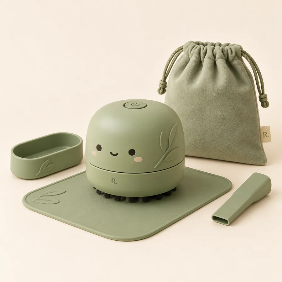 Matcha Desk Set in Matcha green